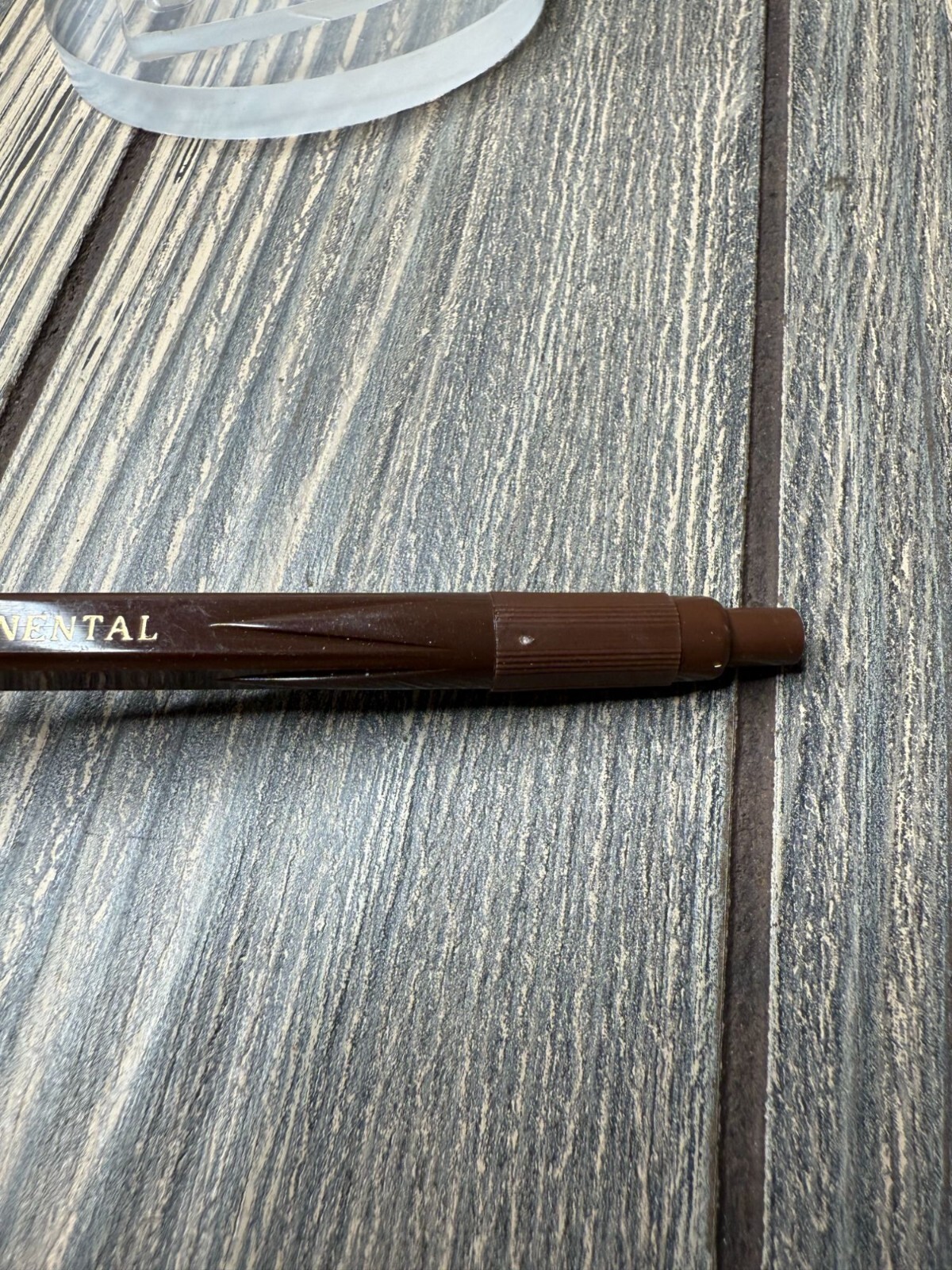 Vintage St. Anthony Intercontinental Made In Italy Brown Pen