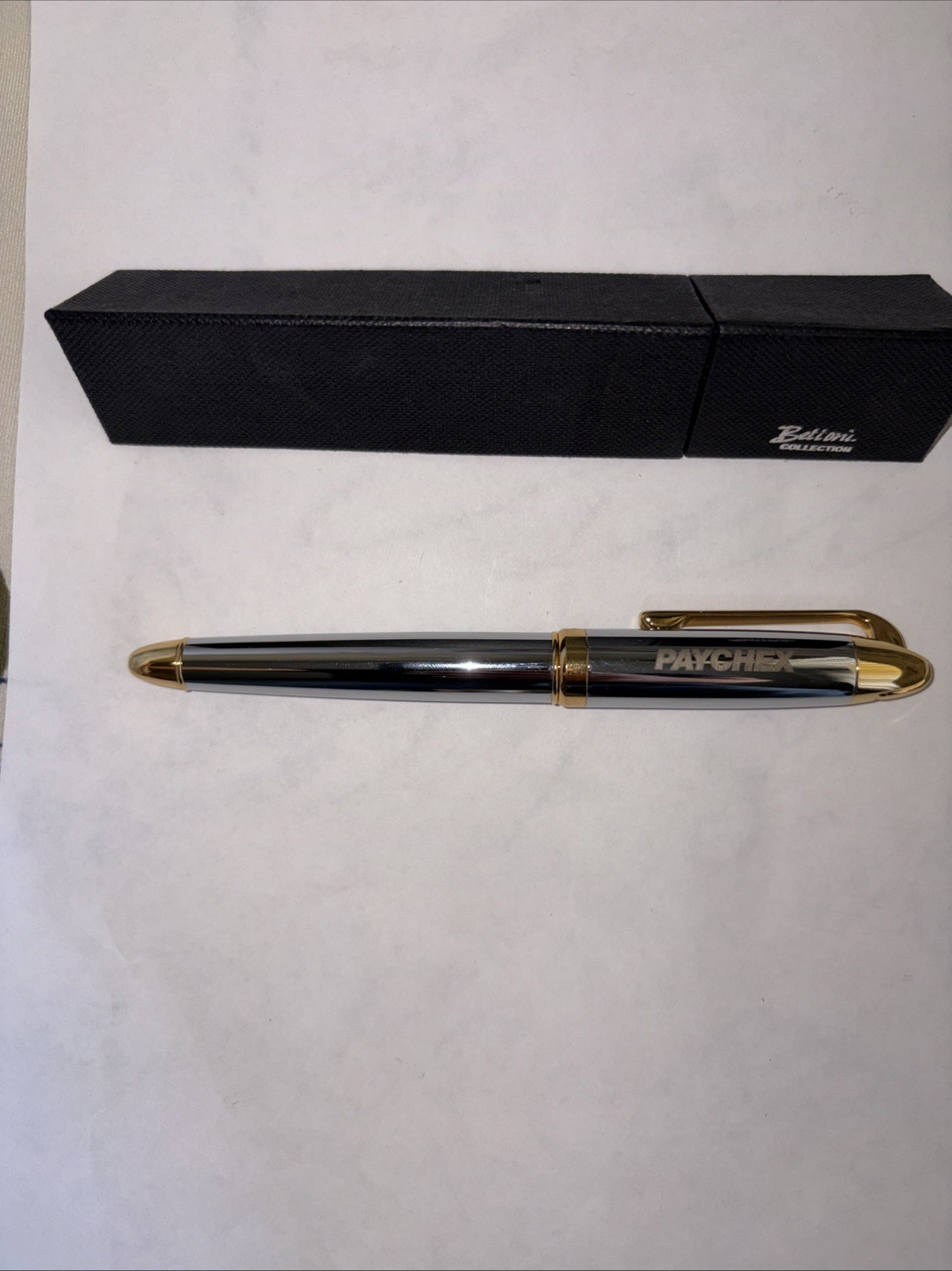Custom Bettoni Collection Paychex Pen metal needs ink edw29