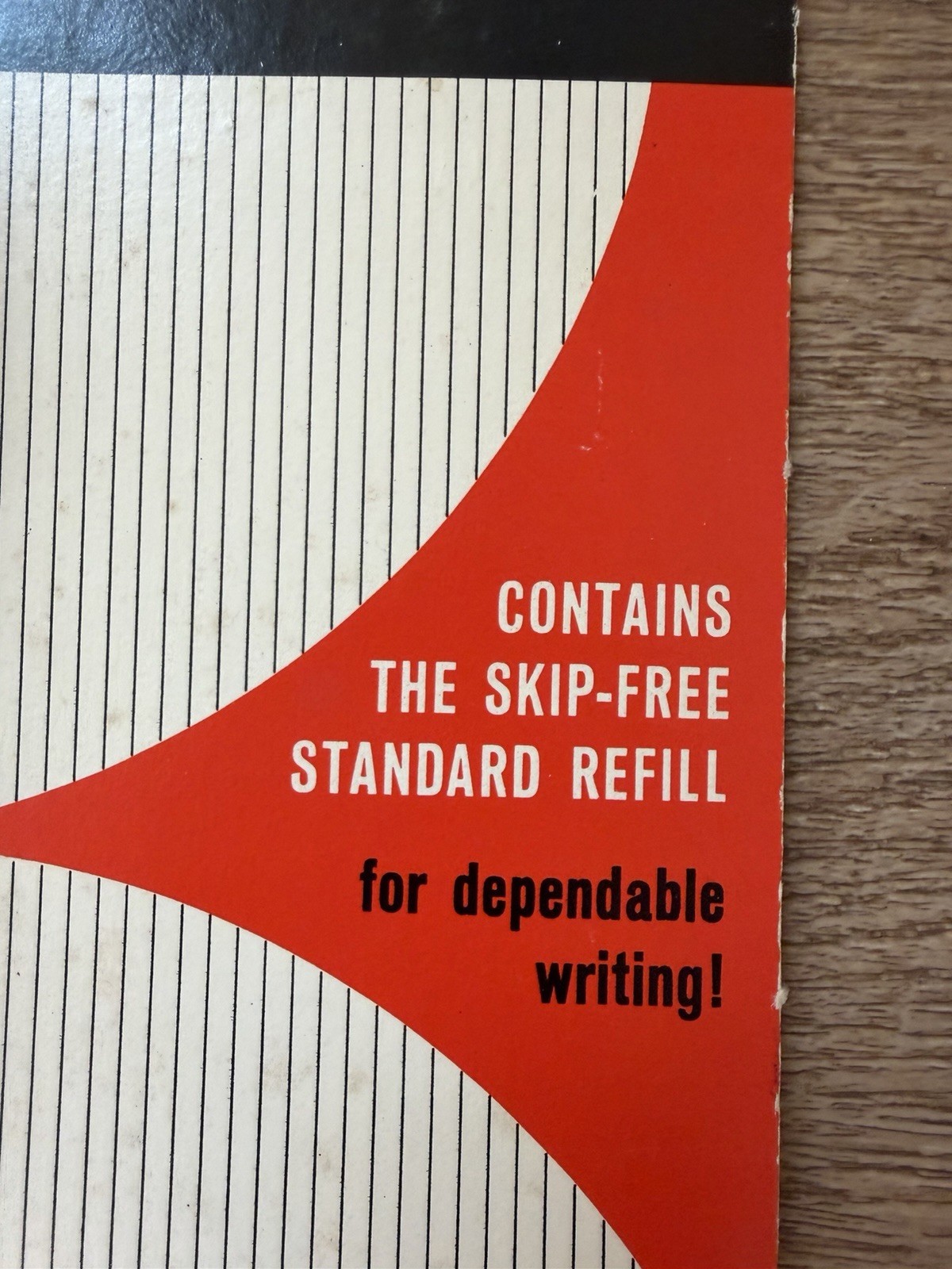 Vintage Paper Mate Ninety-Eight Ballpoint Pen NOS On Card Made USA 98¢ Black