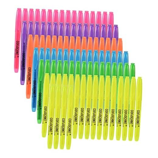 Highlighter – 100 pack color highlighter, color 1 Count (Pack of 100)
