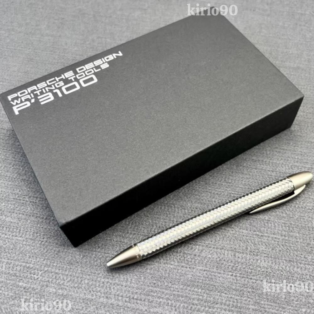 NEW Porsche Design Tec Flex P3100 Braided Weave Ballpoint Pen Collectors Gift💥