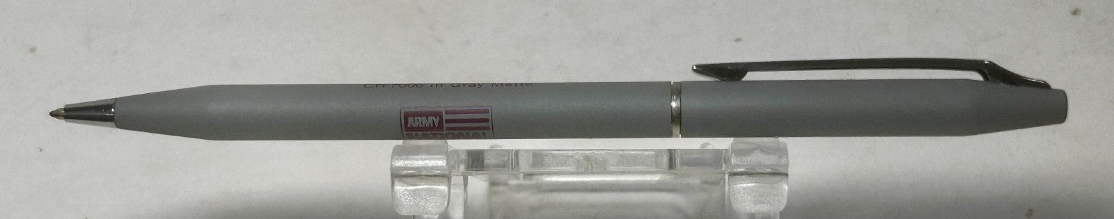 1986 Ritepoint CHROMATIC Deluxe Salesman Sample CR-7006 ARMY NATIONAL GUARD Pen