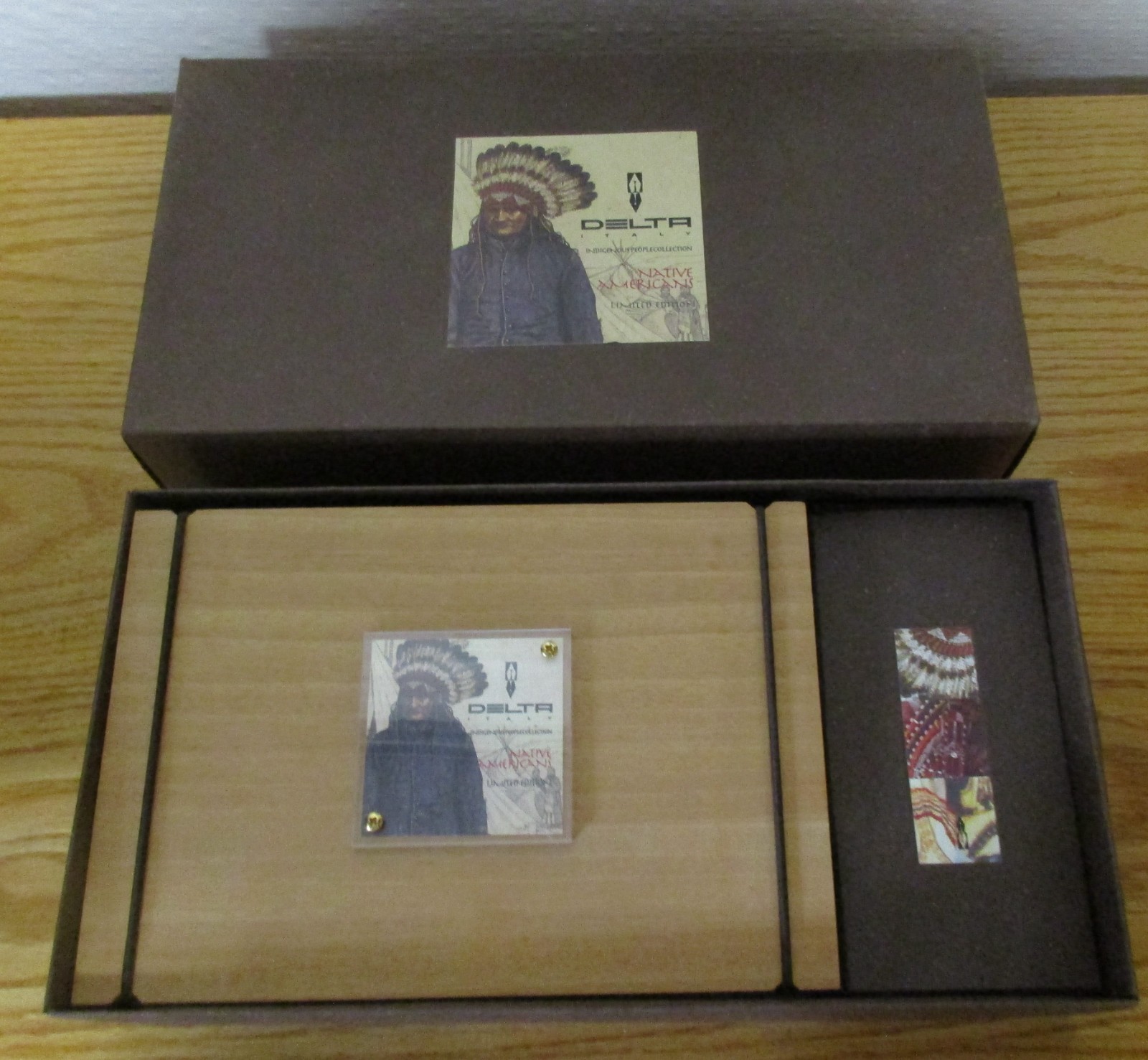 Delta Italy Indigenous People Native American Ballpoint Pen LTD. ED. 83/100 Box