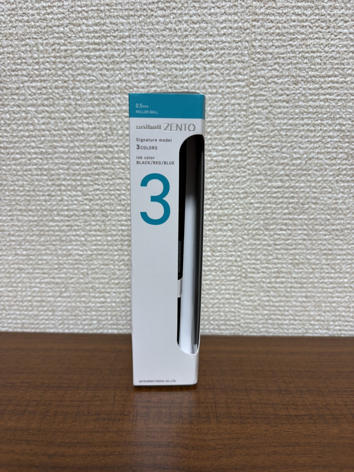 Mitsubishi uni-ball ZENTO Signature Model 3-Color Multi Ballpoint Pen 0.5mm