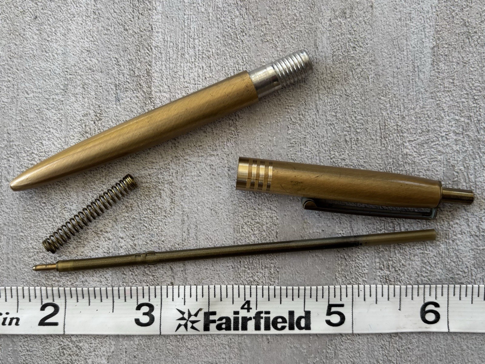 Vintage COORS All Metal Pen USA Red Lettering Beer Alcohol Advertising ~Dry Ink~