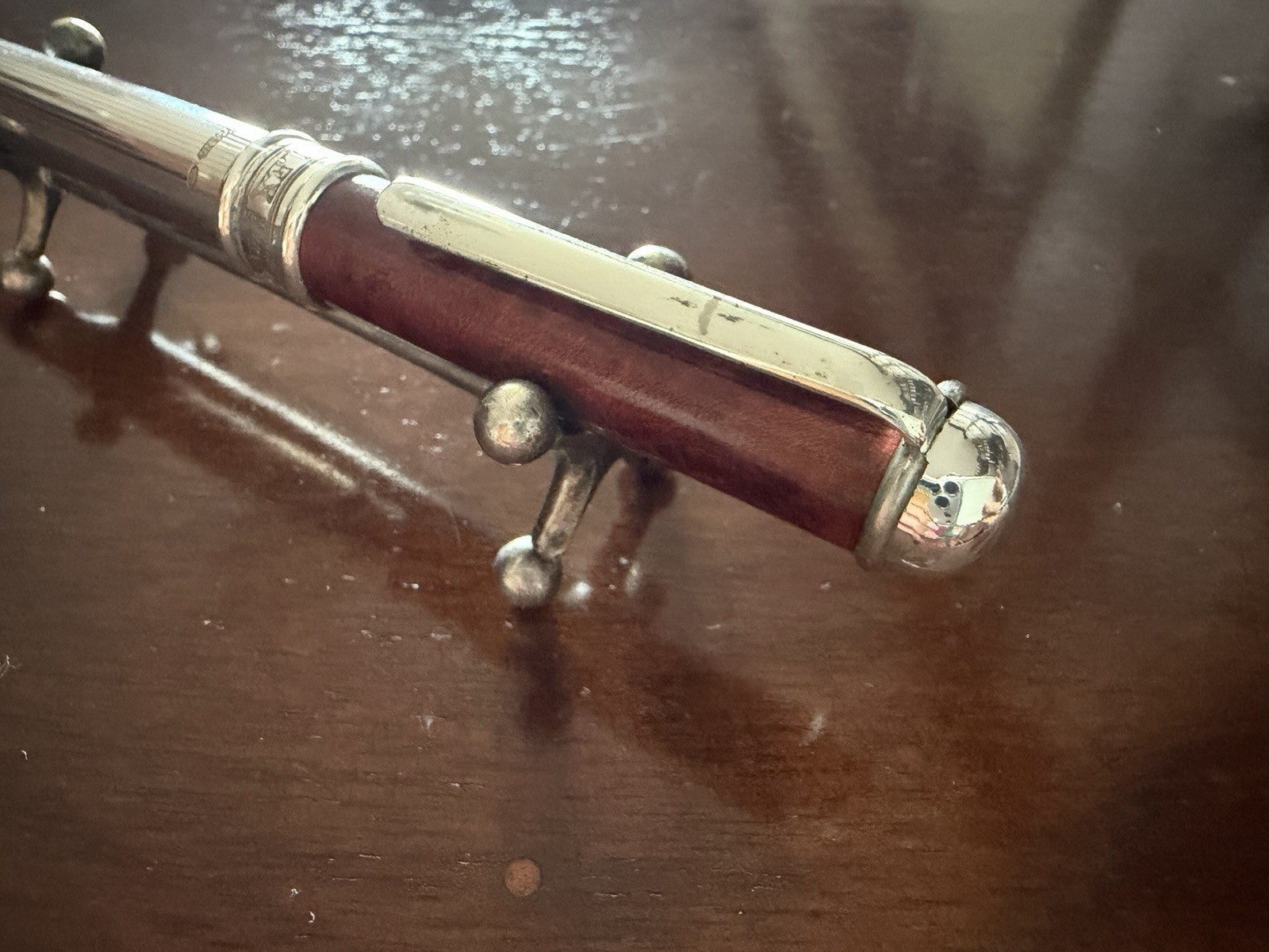 LALEX PEN CO. Solid Silver 925 Fountain Pen With Box Guarantee Vintage ’80