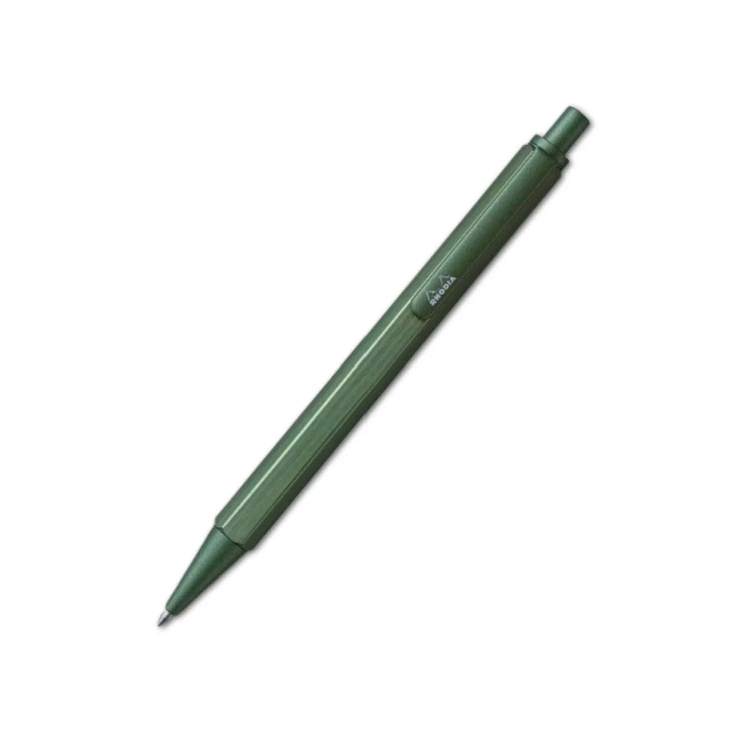 Rhodia Green Sage Edition Metal Ballpoint Pen Brand New In Box