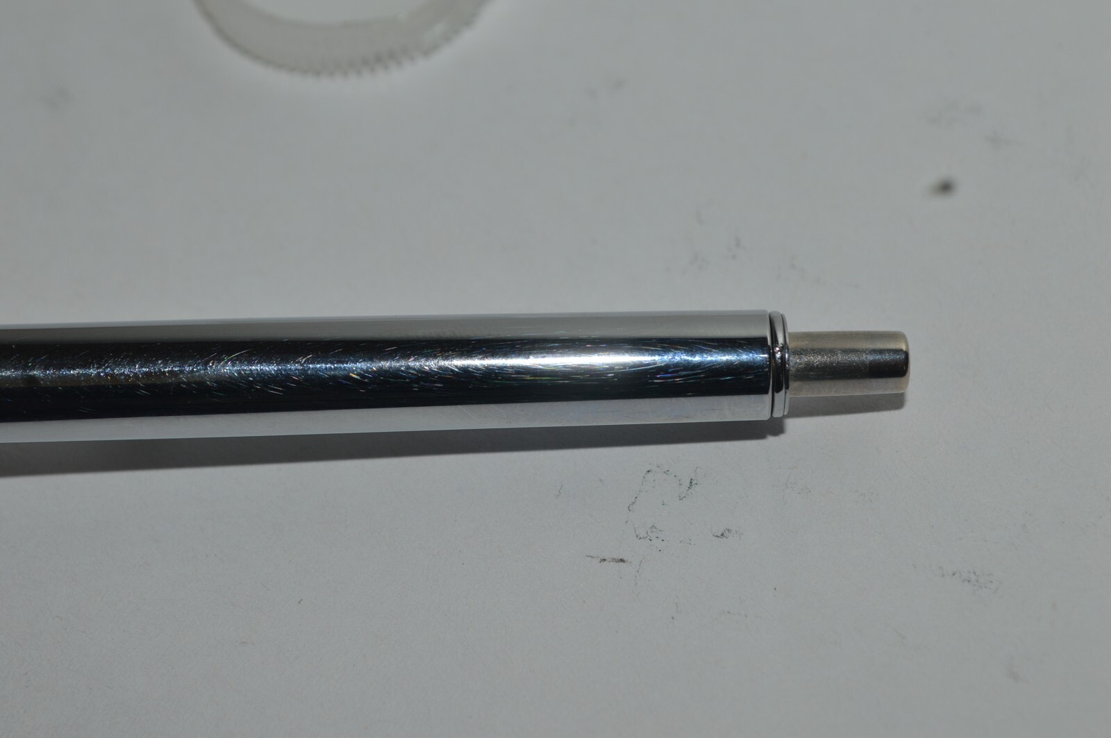 PAPER MATE Profile Slim Grip Ballpoint Pen Brown-Chrome Barrel Made In USA 1990s