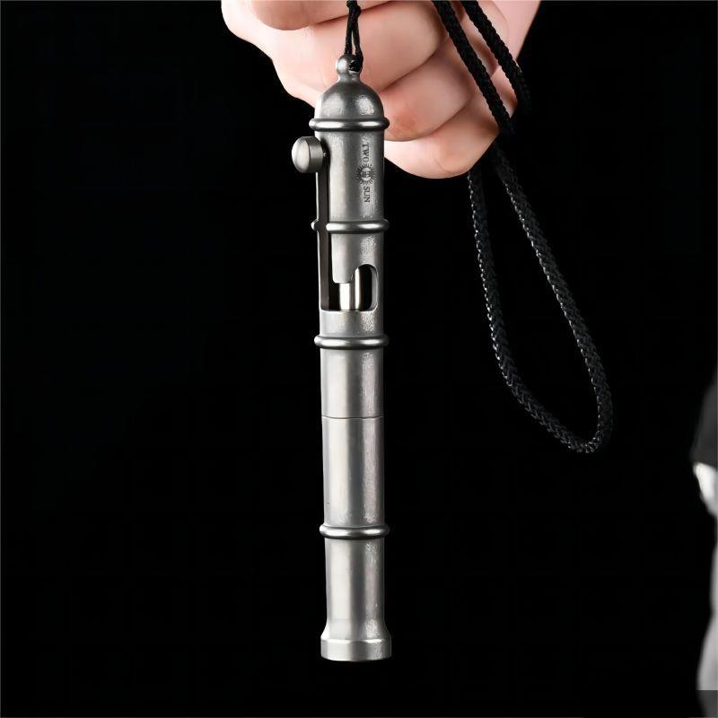 Titanium Ballpoint Pen Bolt Action Signature Writing Pocket Pen EDC Outdoor Gift