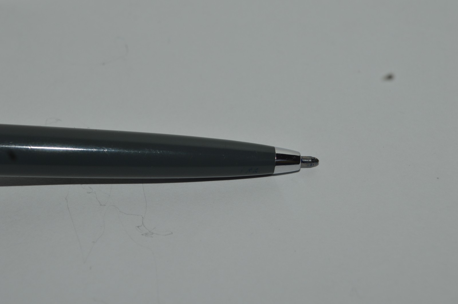 Paper Mate #355 MALIBU Ballpoint Pen Dark Gray Color Made In USA Circa 1980’s