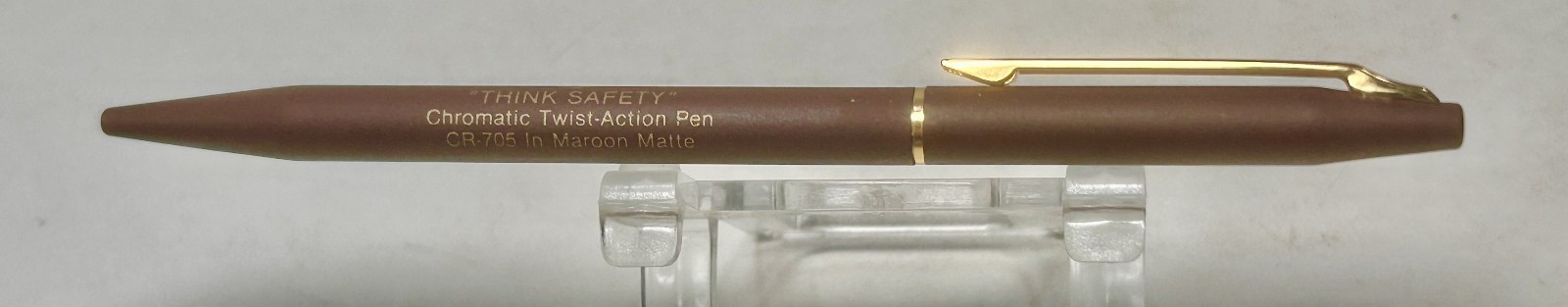 1986 Ritepoint CHROMATIC Standard Salesman Sample CR-705 GENERAL ELECTRIC Pen