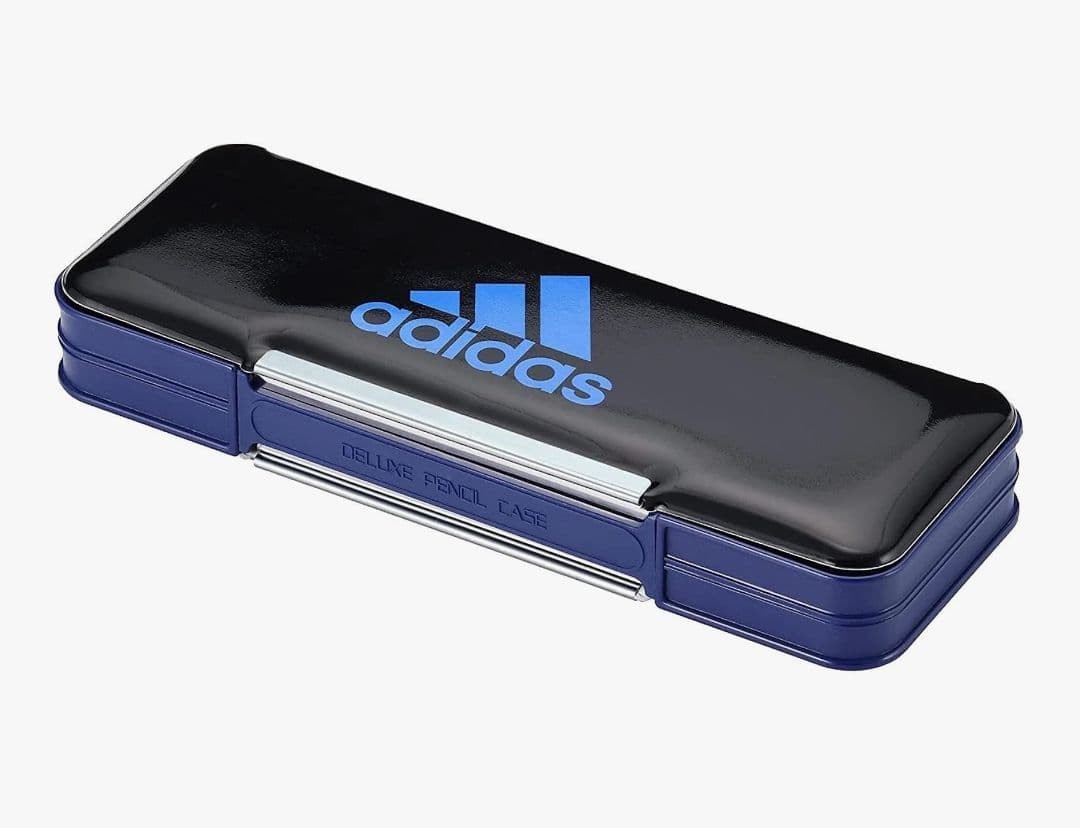 UNI Mitsubishi Pencil adidas Pencil Case Pen Case Open on Both Sides #2c3d9f