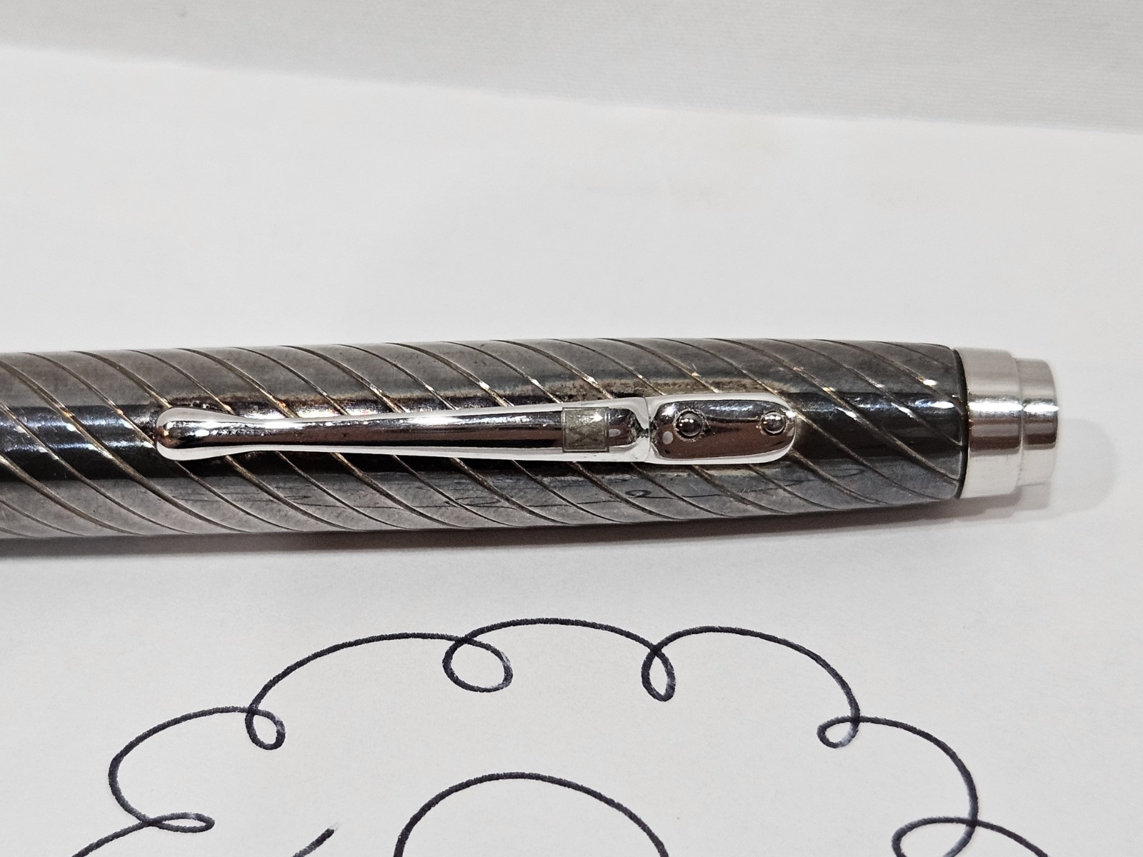 Waldmann Sterling Silver 925 Ballpoint Pen Germany Twist Mechanism Not Working