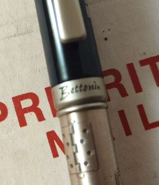 Vintage Bettoni Ballpoint Ink Pen Hager