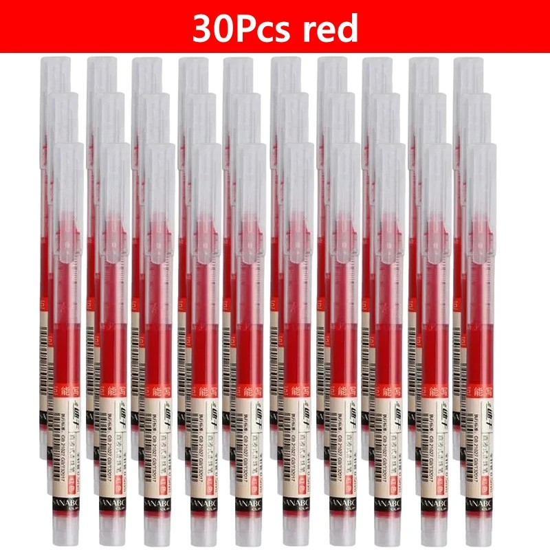 0.5mm Gel Pens Fine Point Black Blue Ink Smooth Writing Office School Supplies