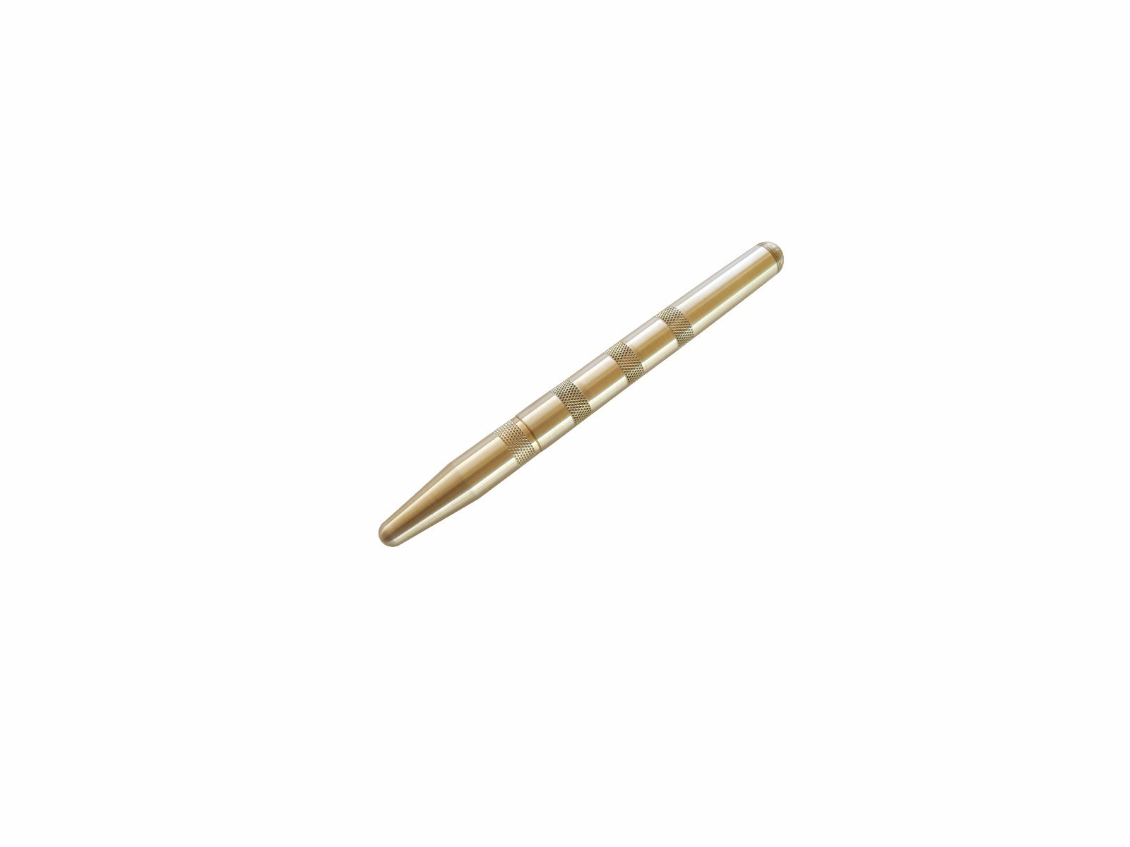 Luke4deals Solid Brass Pen – Machined Brass Ballpoint Pen, Pocket Pens, USA