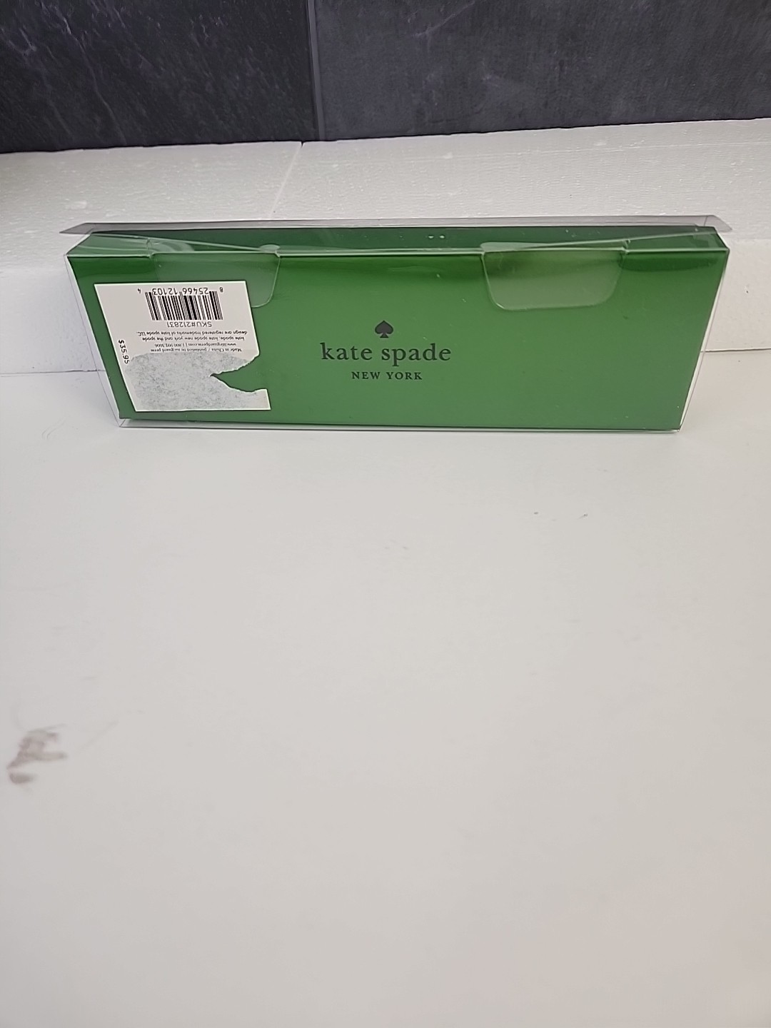 KATE SPADE New York «Polka Dot» Black Ink Ballpoint Pen w/Gift Box NEW