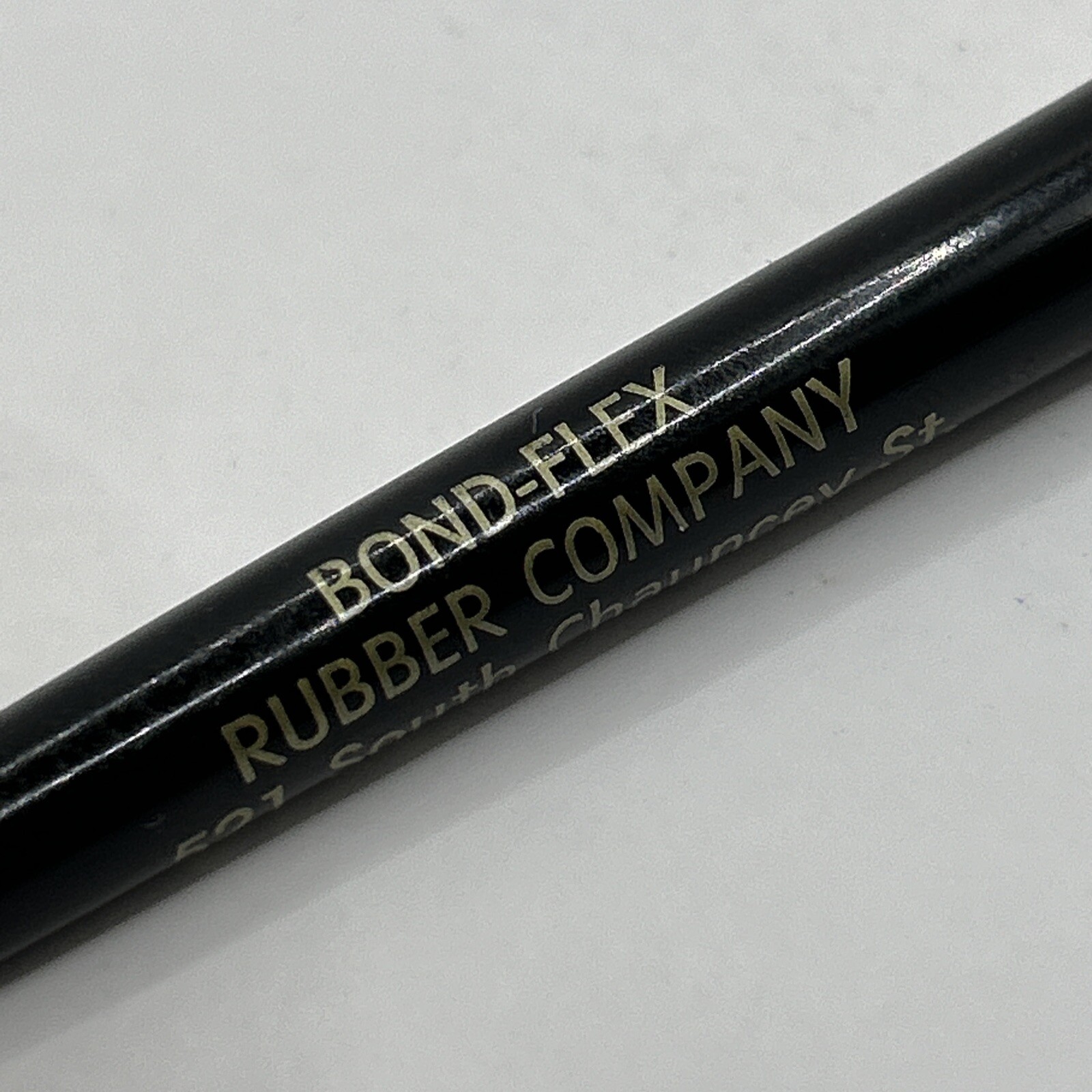 VTG Ballpoint Pen Bond-Flex Rubber Company Columbia City Indiana
