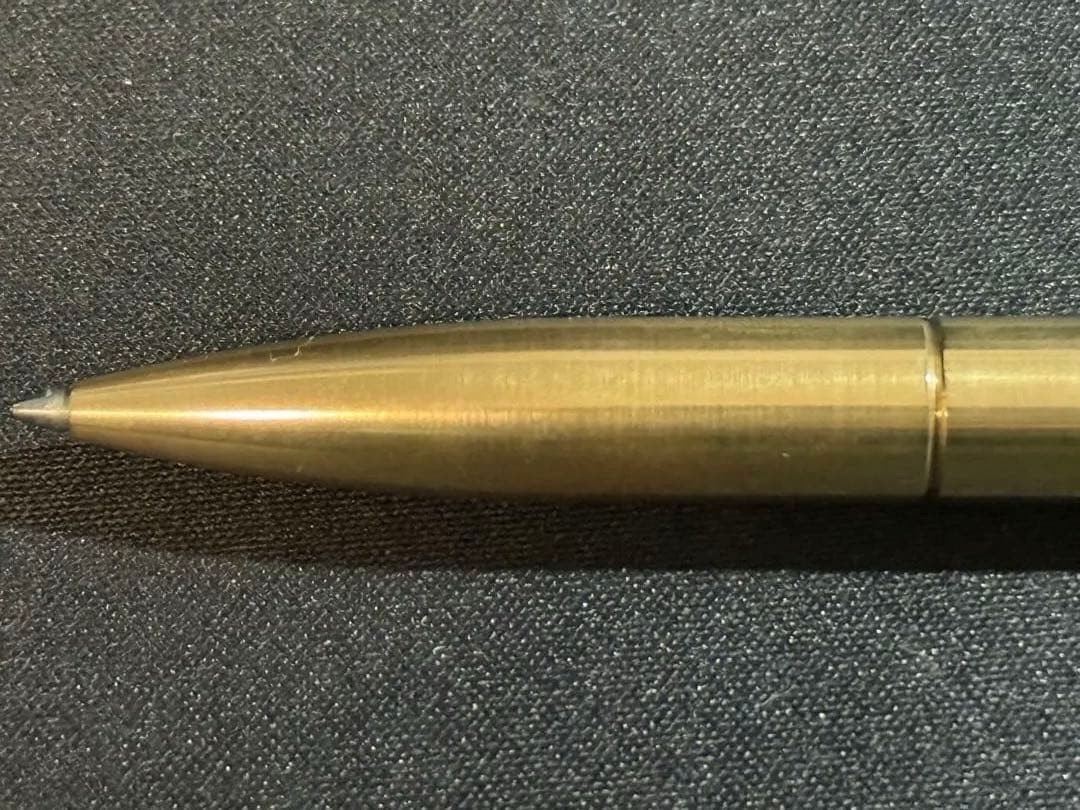 Stilform Pen Brass Model Writing Instrument Brass Finish Writing Pen USED item