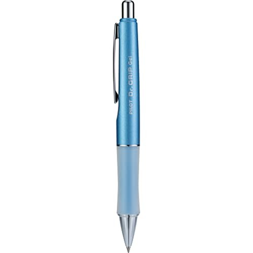 PILOT Dr. Grip Limited Refillable & 1 Count (Pack of 1) Blue Barrel Ball Pen