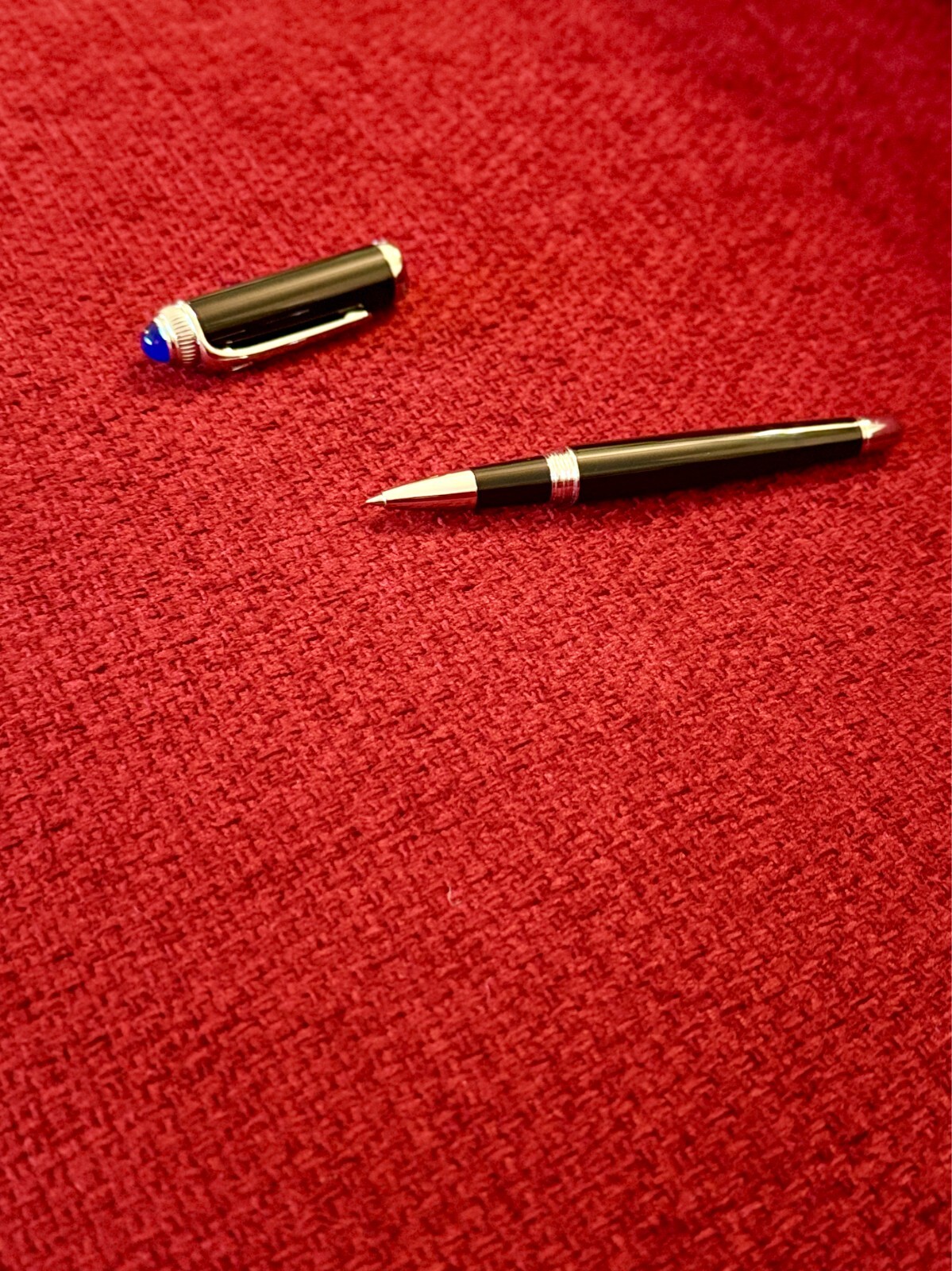Cartier Palladium-Finish Rollerball Pen – New in Box | Luxury Advertising Gift
