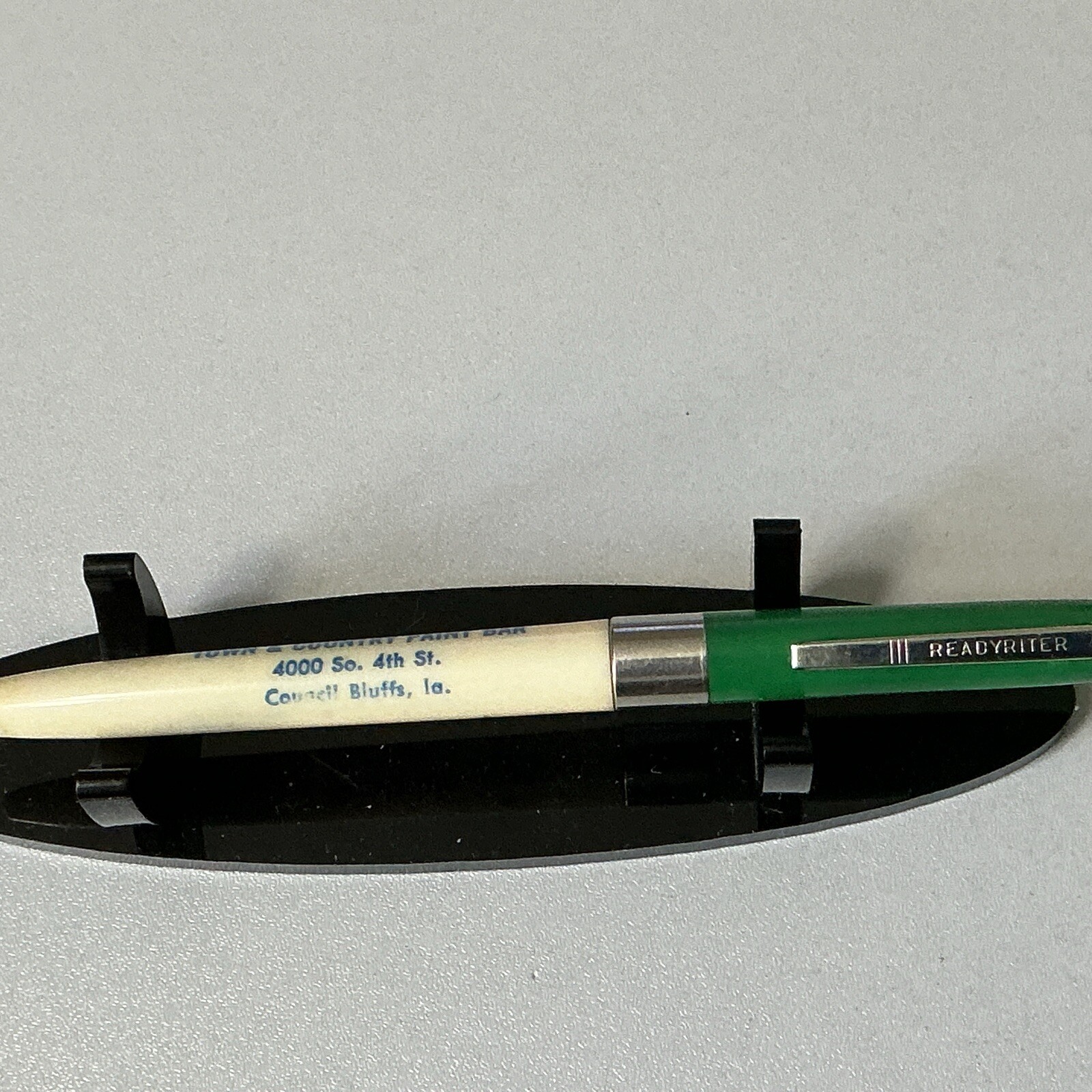 VTG ReadyRiter Ballpoint Pen Benjamin Moore Paints Town & Country Paint IA B165