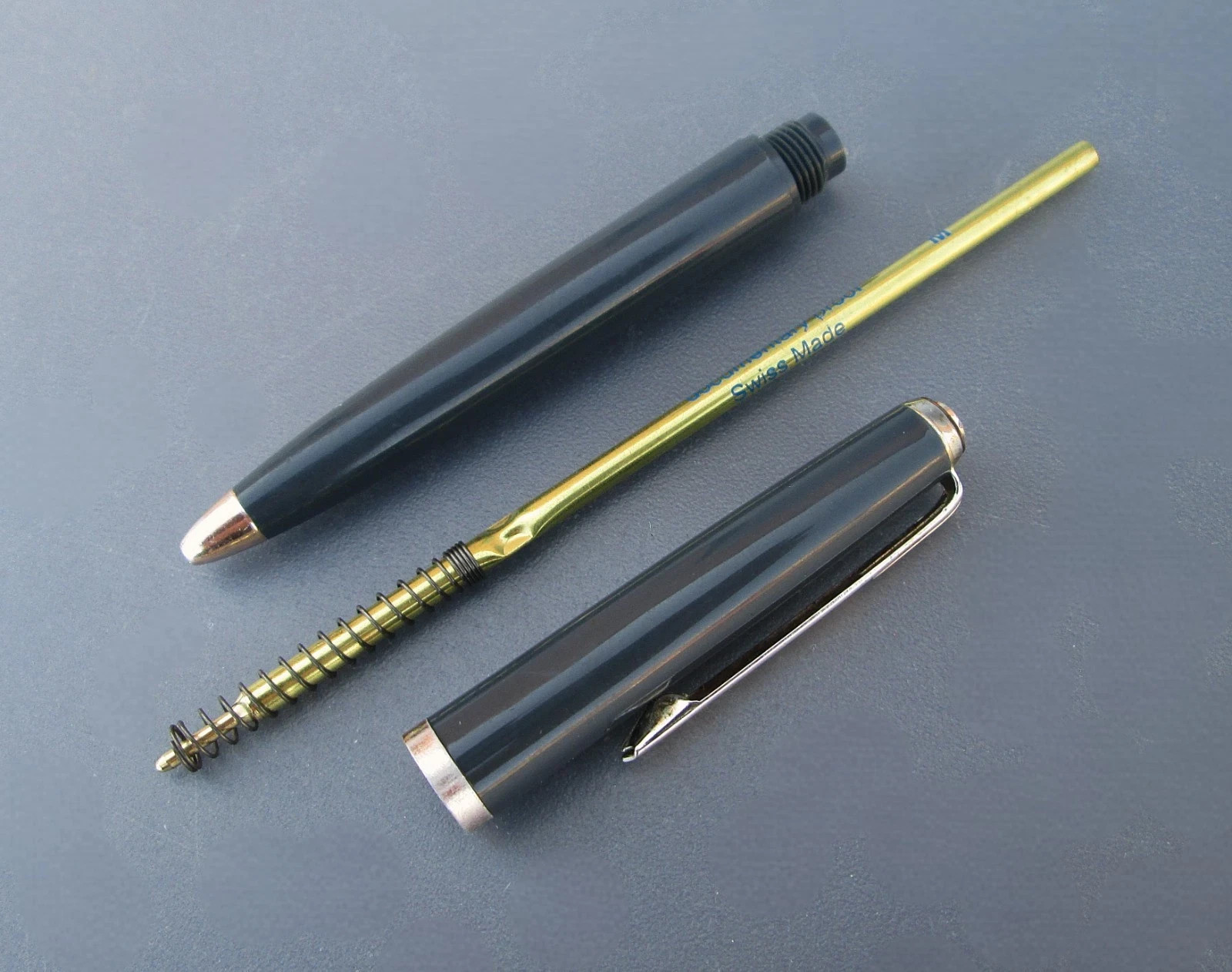 1960’s ERO Ballpoint Pen in DARK GRAY color – Made in Germany