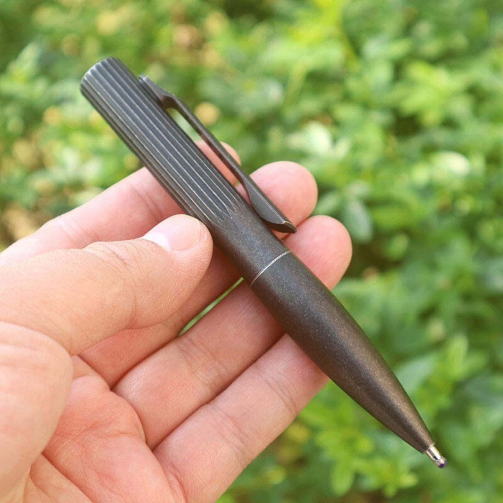 Titanium Alloy Ballpoint Pen Business Office Signature Pen EDC Pocket Multi Tool