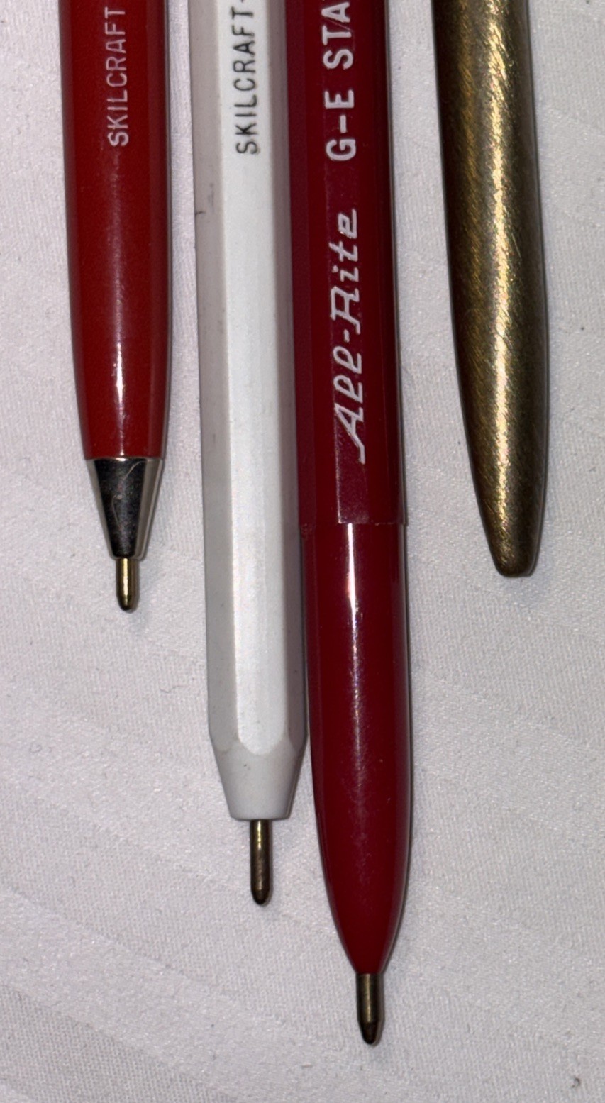 Vintage Ballpoint Pen Lot Parker, Scripto, Ballerina, USCO, All-Rite, Ambassador
