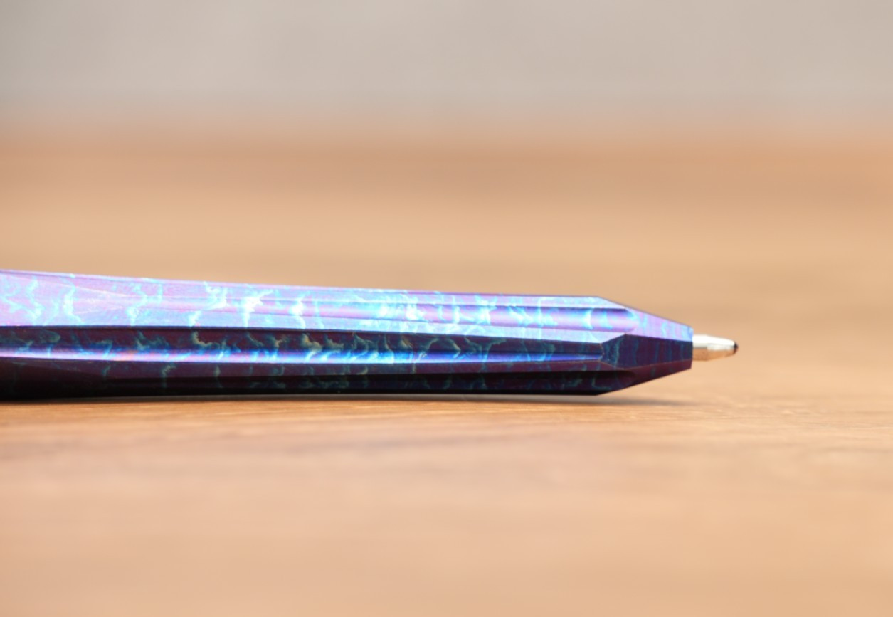 NEW Ketuo Arch Bolt Action Pen TC4 Titanium Lightning Strike EDC Extra Refill