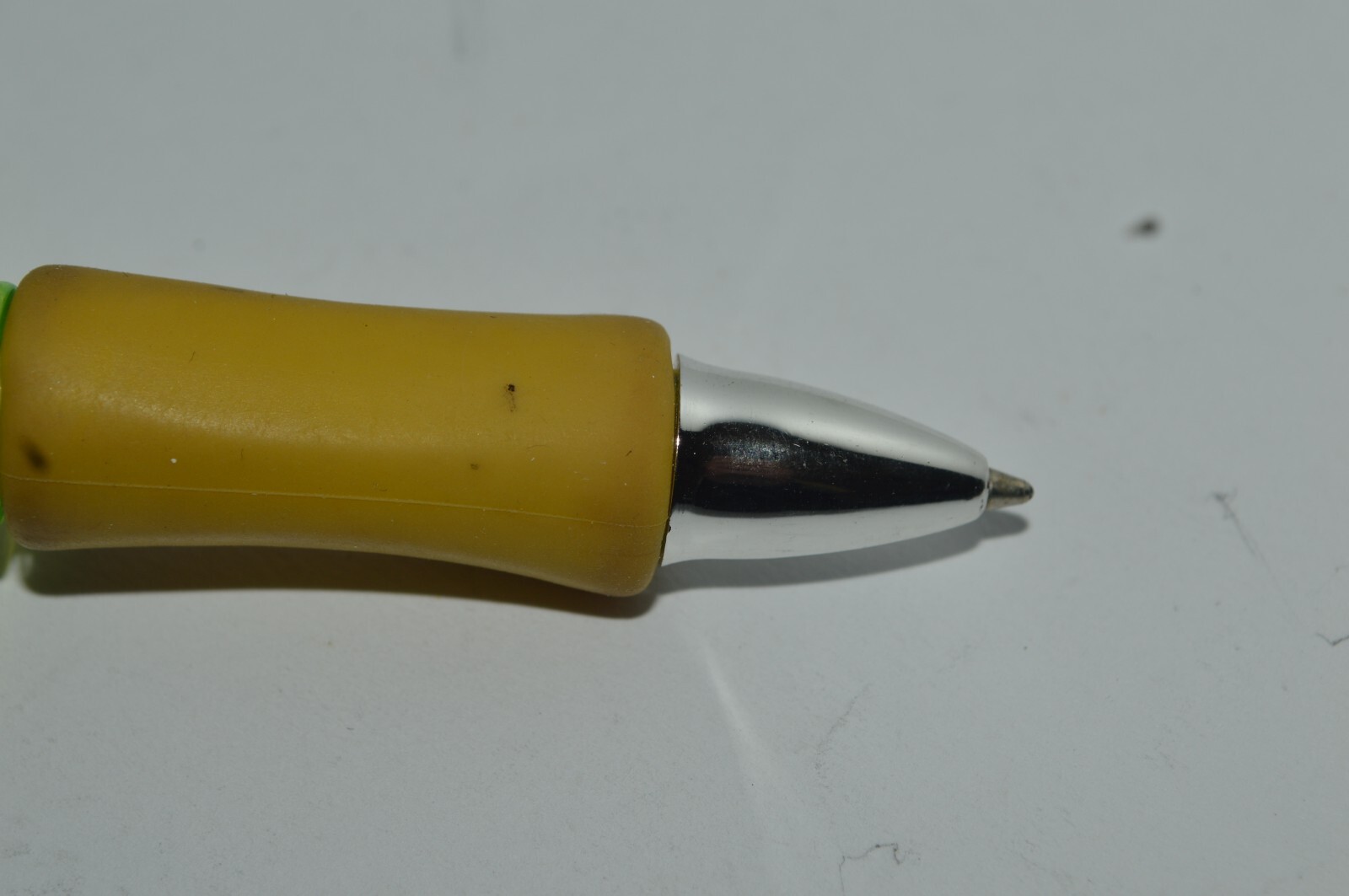 EPSON Promotional Ballpoint Pen Ergonomic Grip Lt Green Translucent Tested