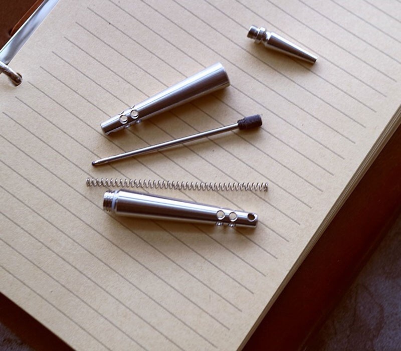 Titanium Alloy Ballpoint Pen Business Tactical Pen Office Stationery Outdoor EDC