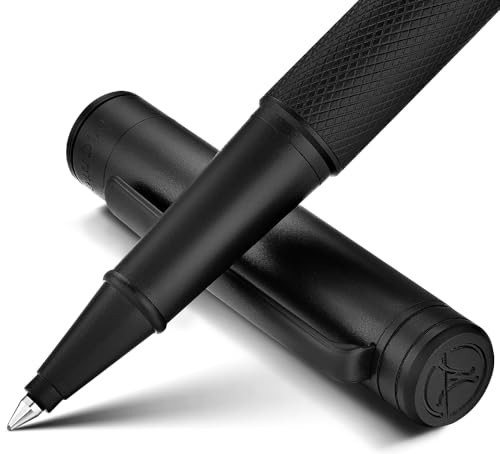 Matte Forest Rollerball Pen, Luxury Pen with Schmidt Ink Black Black ink