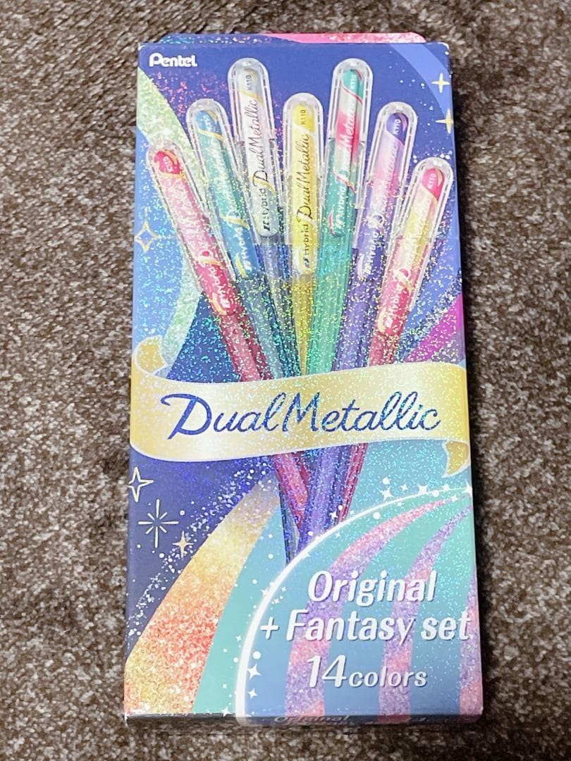 Pentel Dual Metallic 14 color set #623901