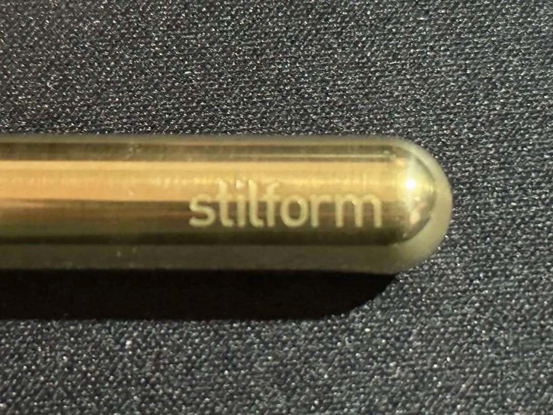 Stilform Pen Brass Model Writing Instrument Brass Finish Writing Pen USED item