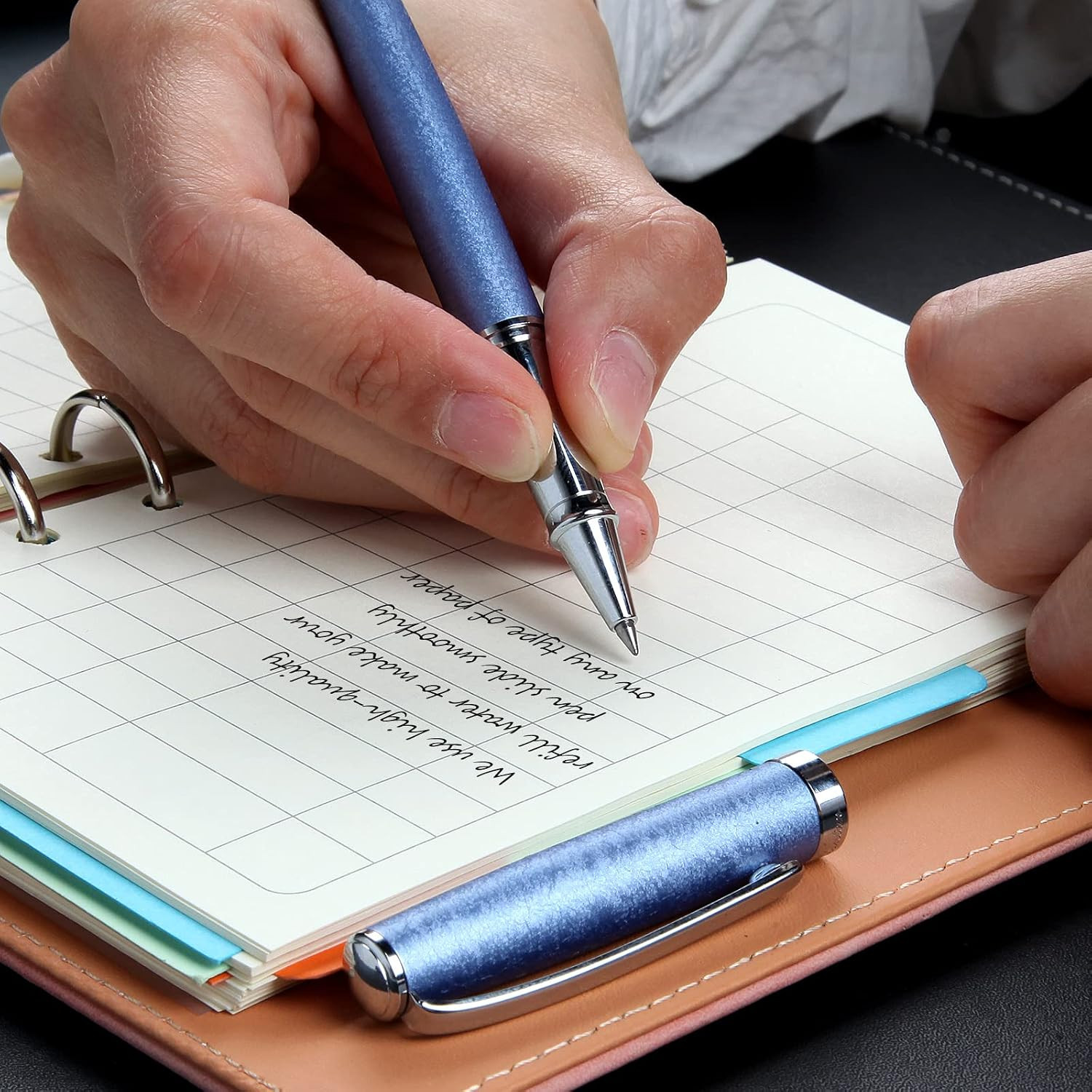 Nice pens,luxury pen with cace,fancy pens Ballpoint Pen Smooth writing experienc