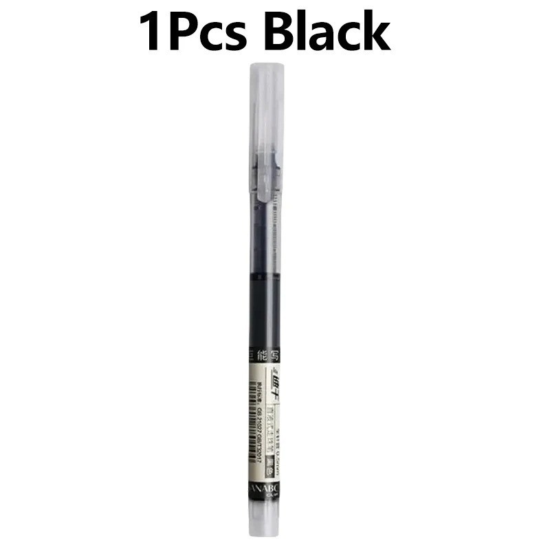 20pcs Gel Ink Pens 0.5mm Black Blue Red Needle Tip School Office