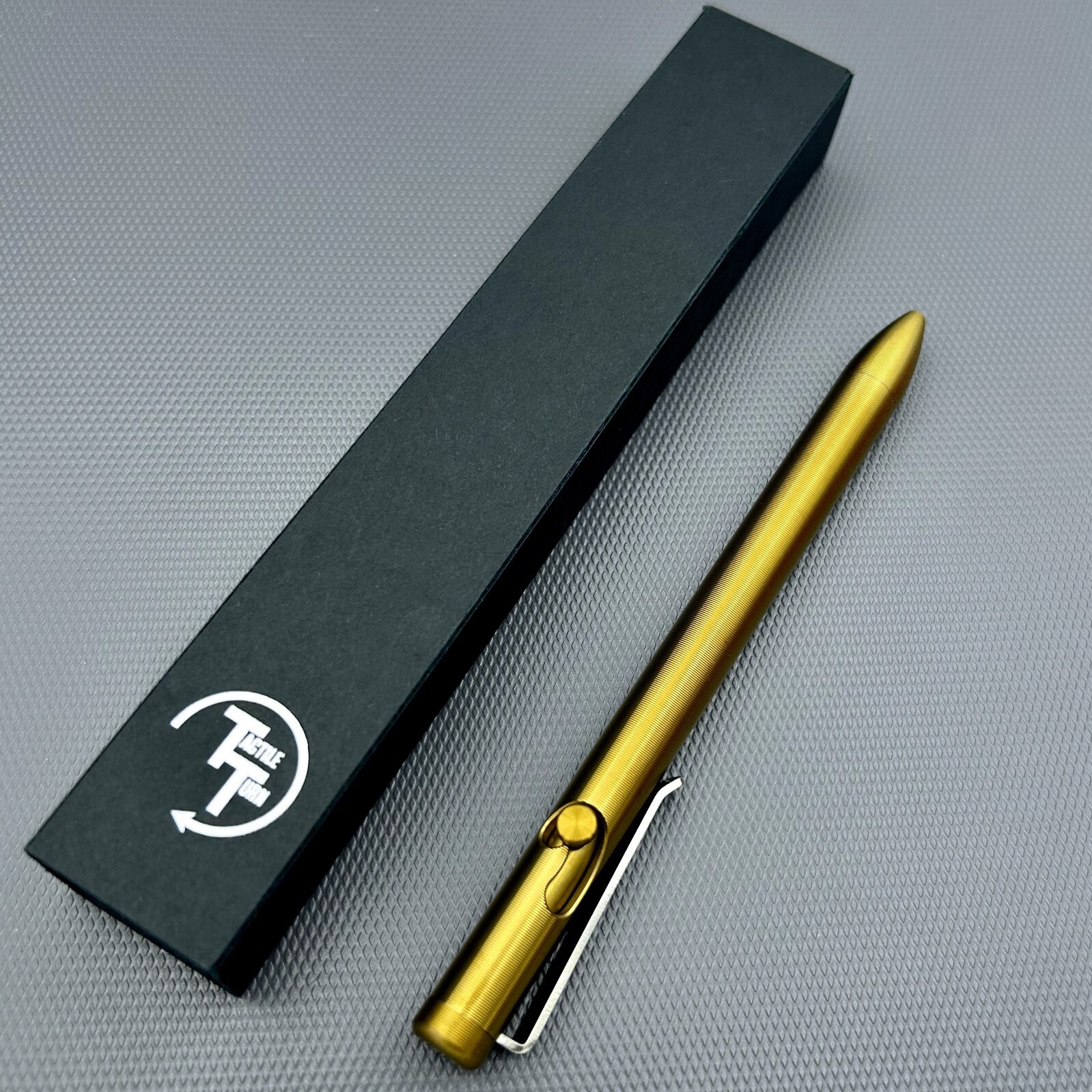 Tactile Turn – Titanium Bolt Action Standard Size Pen Bronze Ano Color [5.6″]