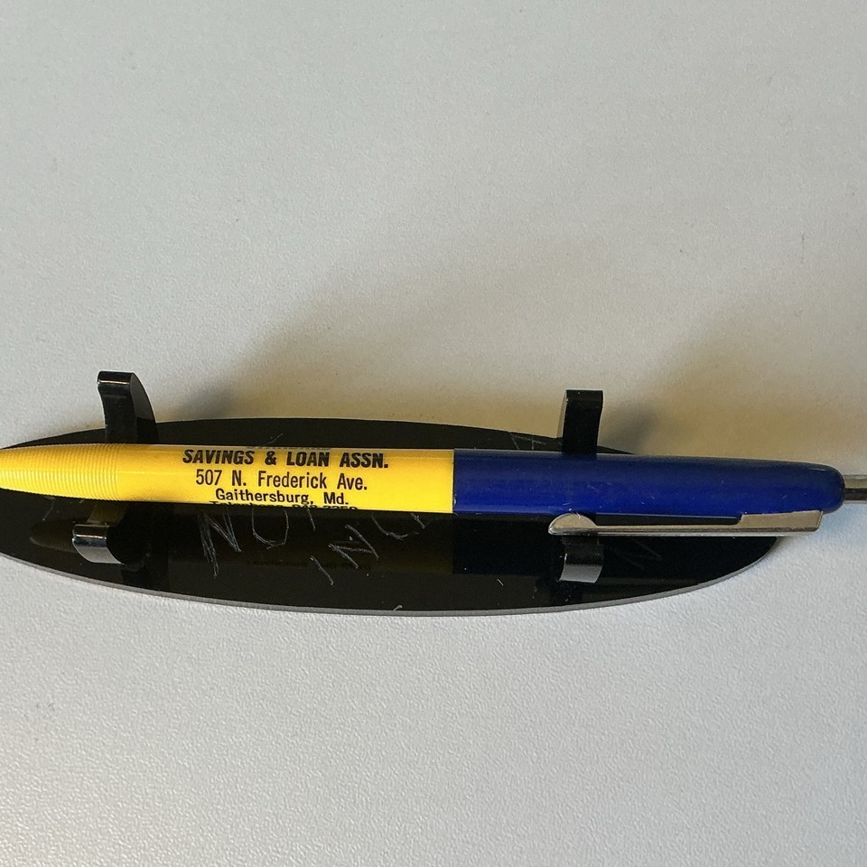 VTG Ritepoint Ballpoint Pen – Standard Savings & Loan Assn Gaithersburg MD