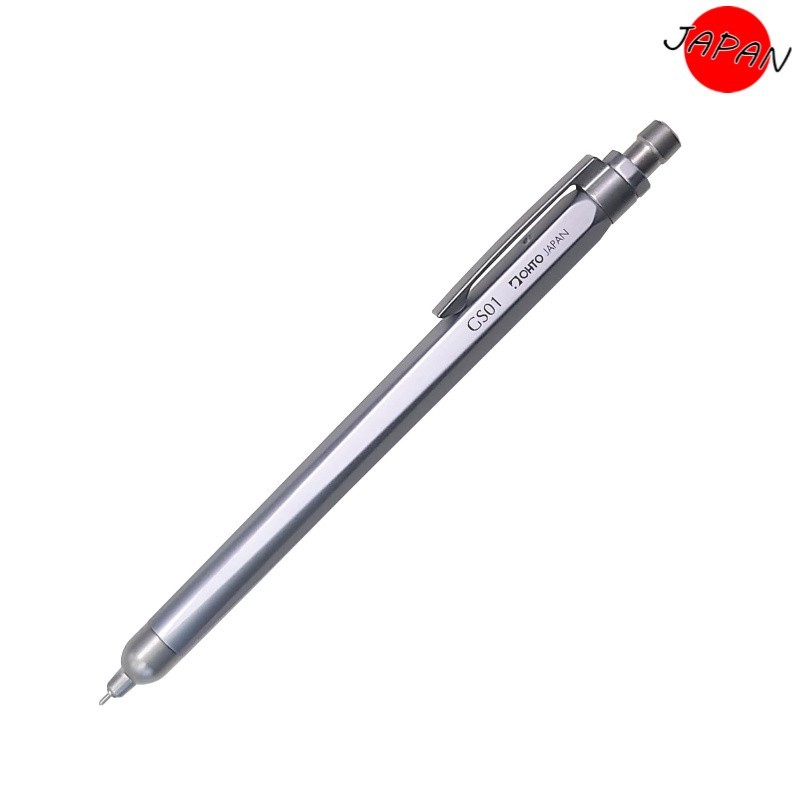 OHTO Roller Gel Ballpoint Pen GS01-G5 0.5mm Silver 【Direct from Japan】
