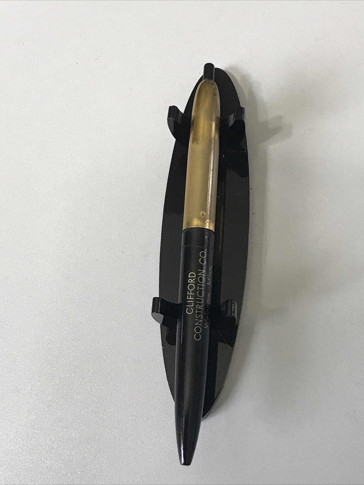 RARE VTG Fortune Ballpoint Pen Clifford Construction Co Welcome Minnesota -A211