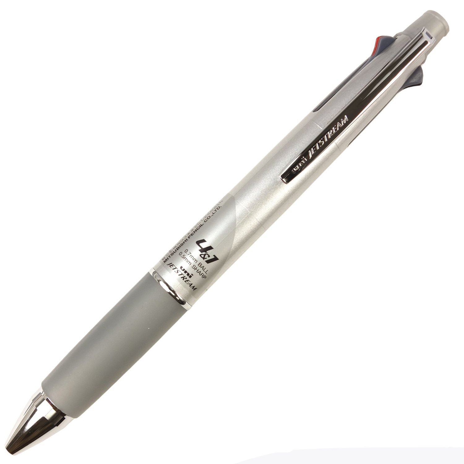 Multi Color Ballpoint Pen Set with Mechanical Pencil Comfortable Grip 1 Count