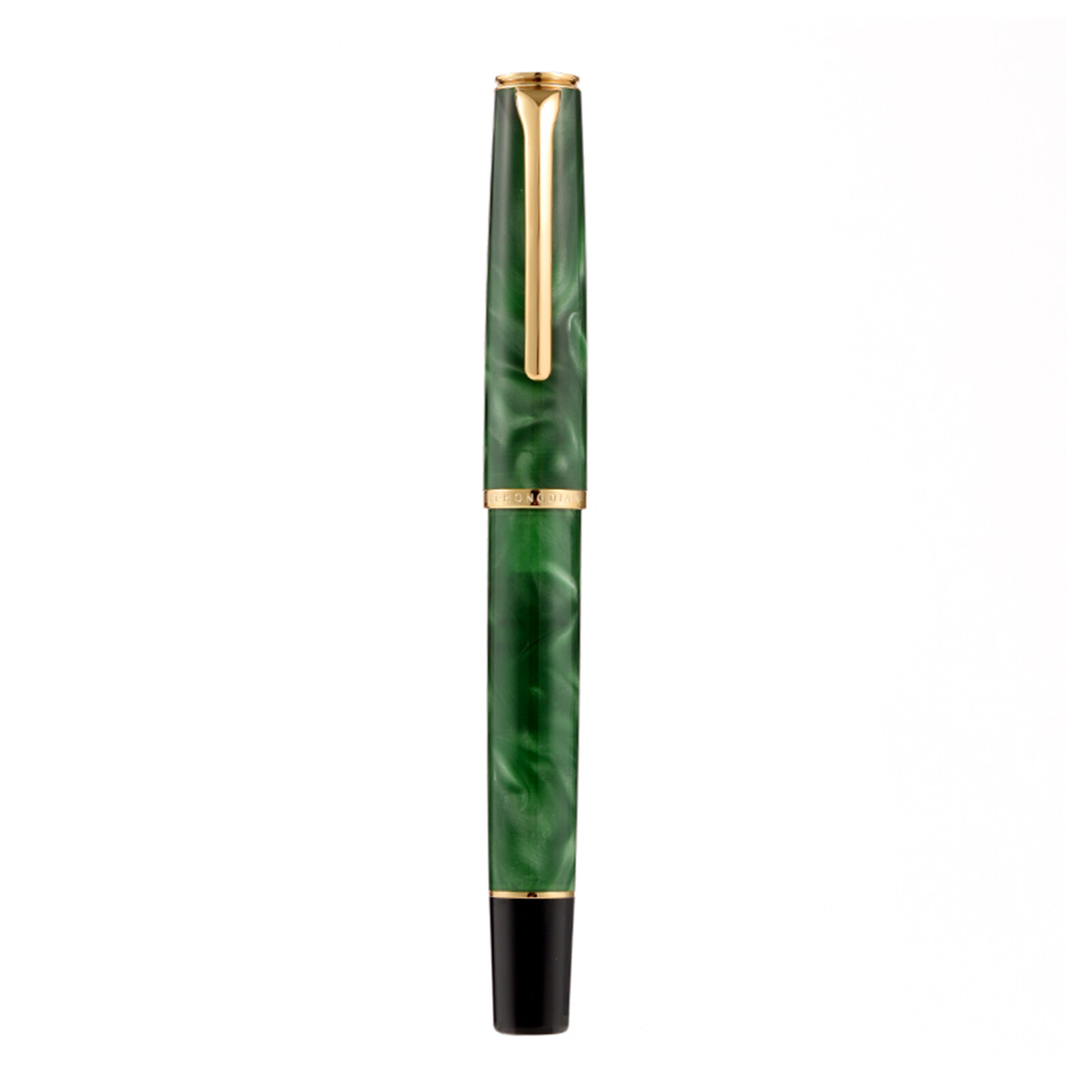 HongDian N12 Resin Fountain Pen, Extra Fine Nib Classic Pen Writing Pen Gift
