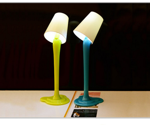 Novelty 1pc Kawaii Cute Table Lamp&Ballpoint Pen Kids School Stationery Random