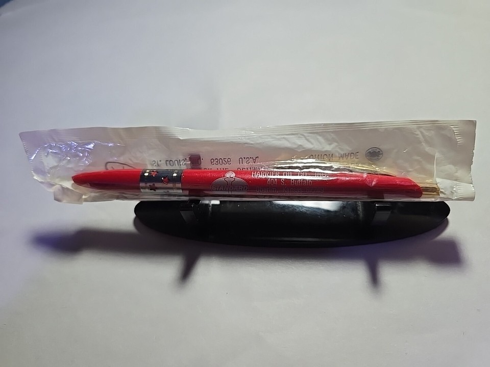 VTG NOS Ballpoint Pen Standard. Harrier Oil Co. Inc. Oberlin Kansas