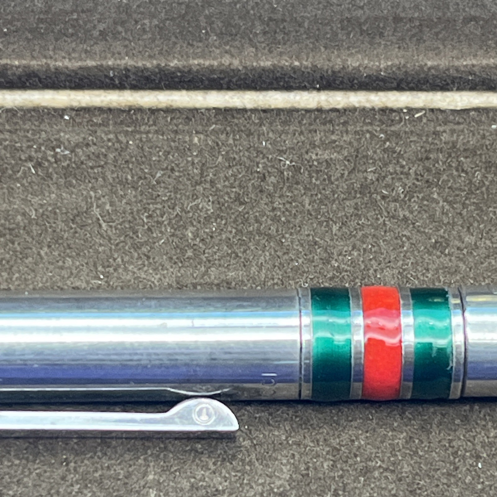 Vintage Gucci 925 Sterling Silver Ballpoint Pen Made in Italy Circa 1970s *READ
