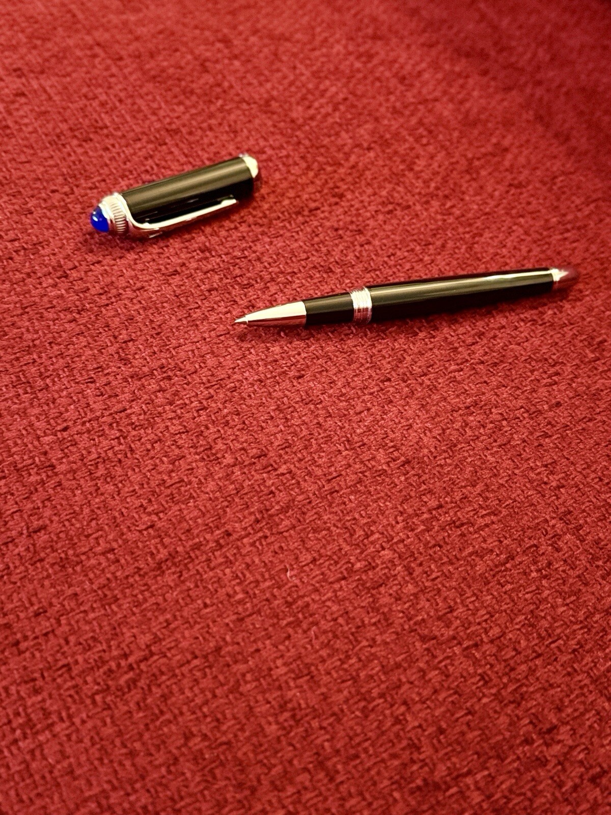 NEW Cartier Palladium-Finish Rollerball Pen – VIP AD Gift BNIB Lux Gift for Him