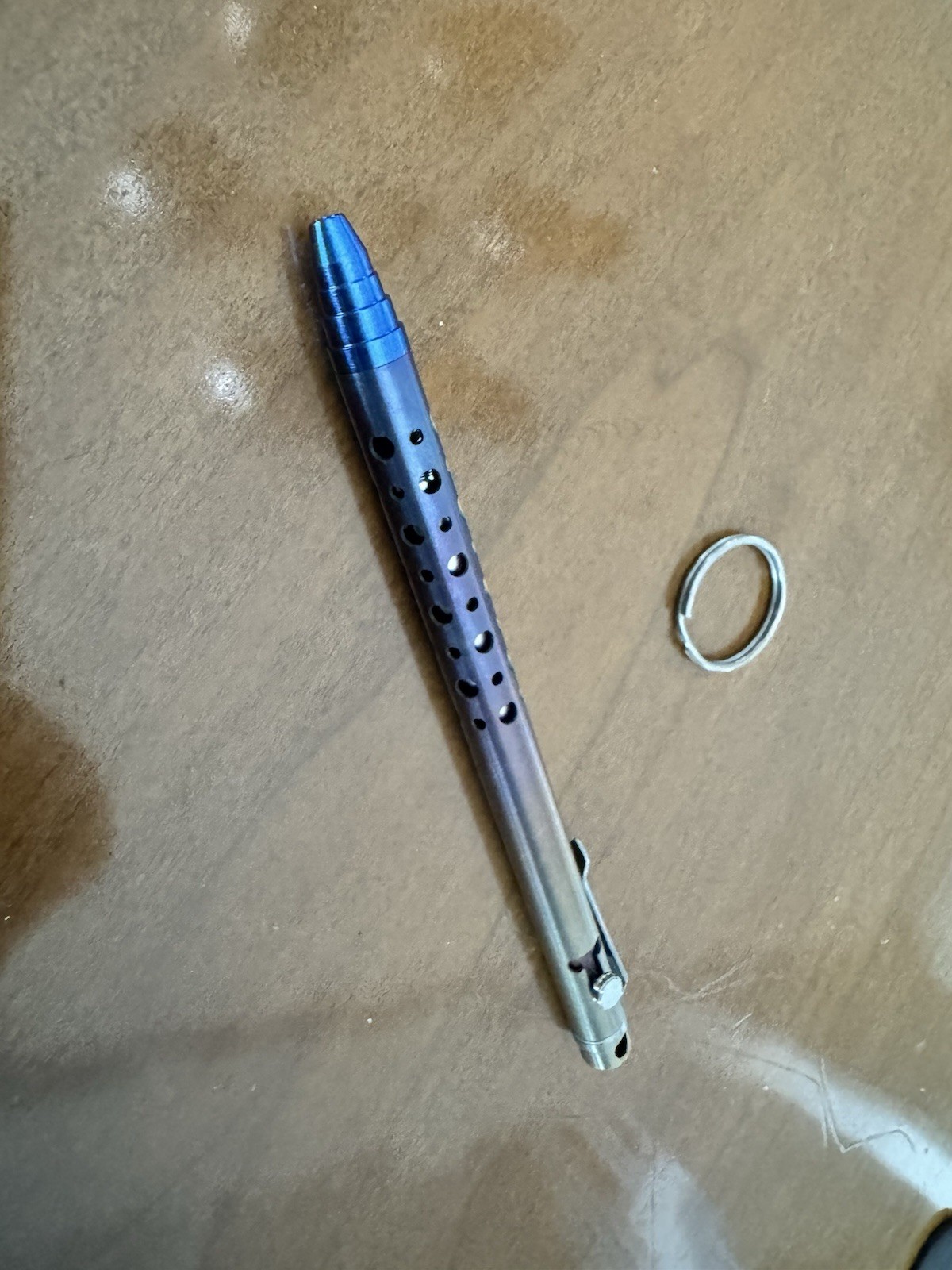 Pure Titanium Luxury Business Pen Custom Anodized Personalization Available