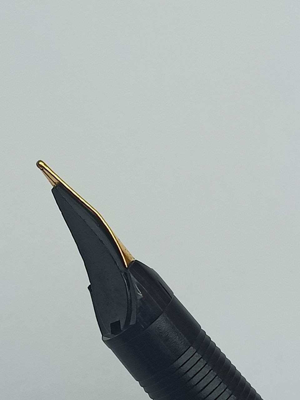 German Black Metal Iridium-Plated Pen Good condition