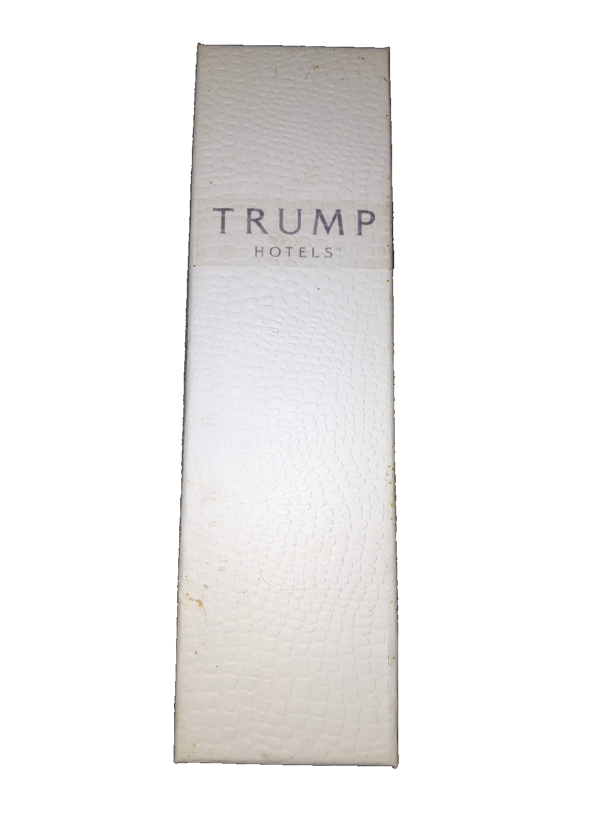 Trump Hotels Authentic Pen in Gift Box Titanium Dark Gray w/ Gold Trim 2025 NEW